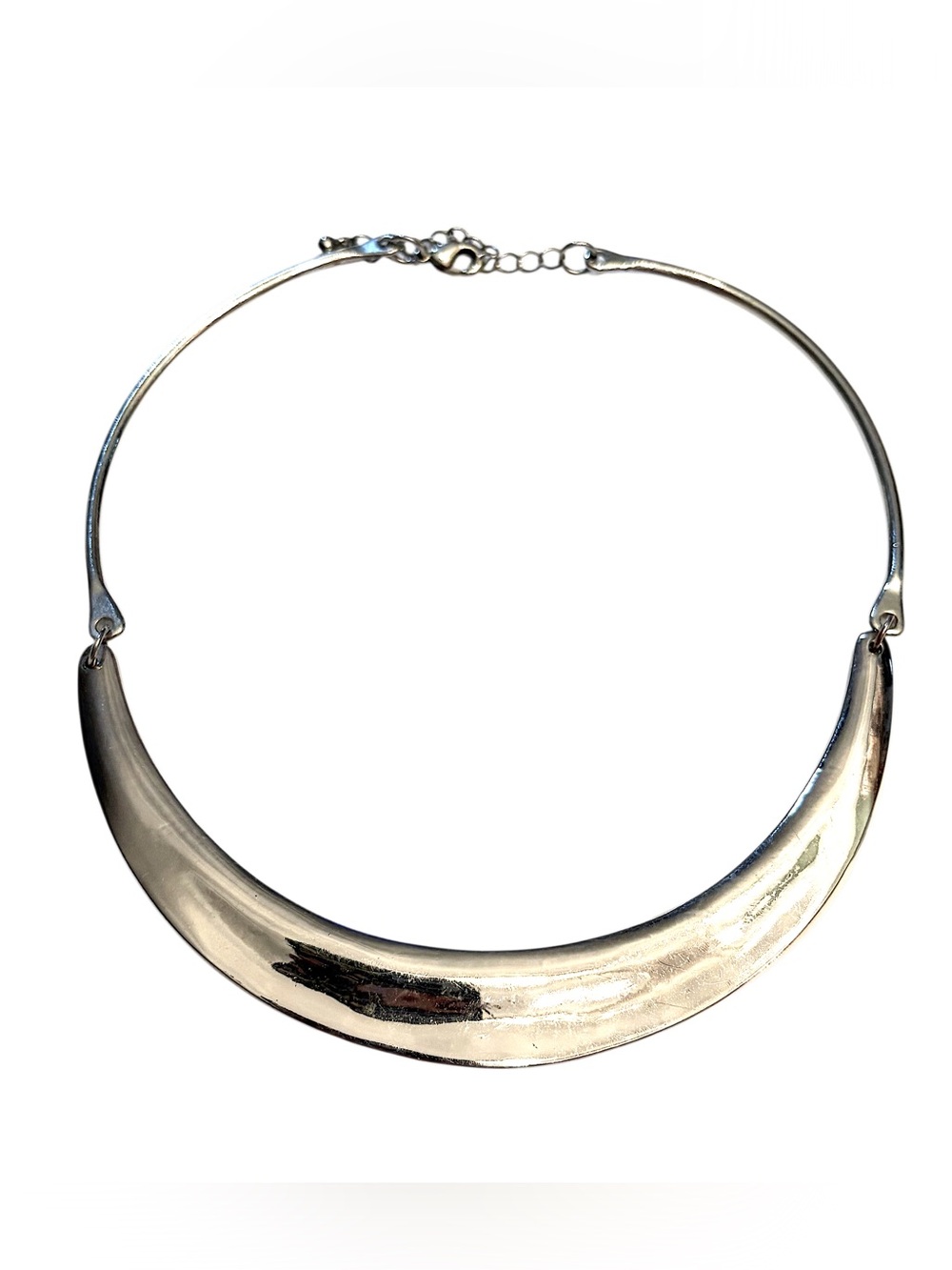 Silver Modern Necklace